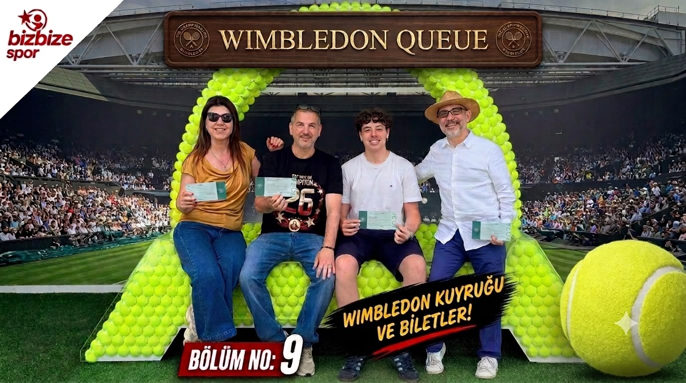Wimbledon Atmosferi! 🎾 Meşhur "The Queue" Kuyruğu ve Kortlardaki Büyük Mücadele | Biz Bize Spor