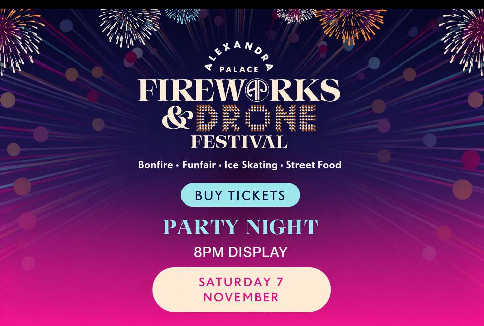 Alexandra Palace Havai Fişek ve Drone Festivali